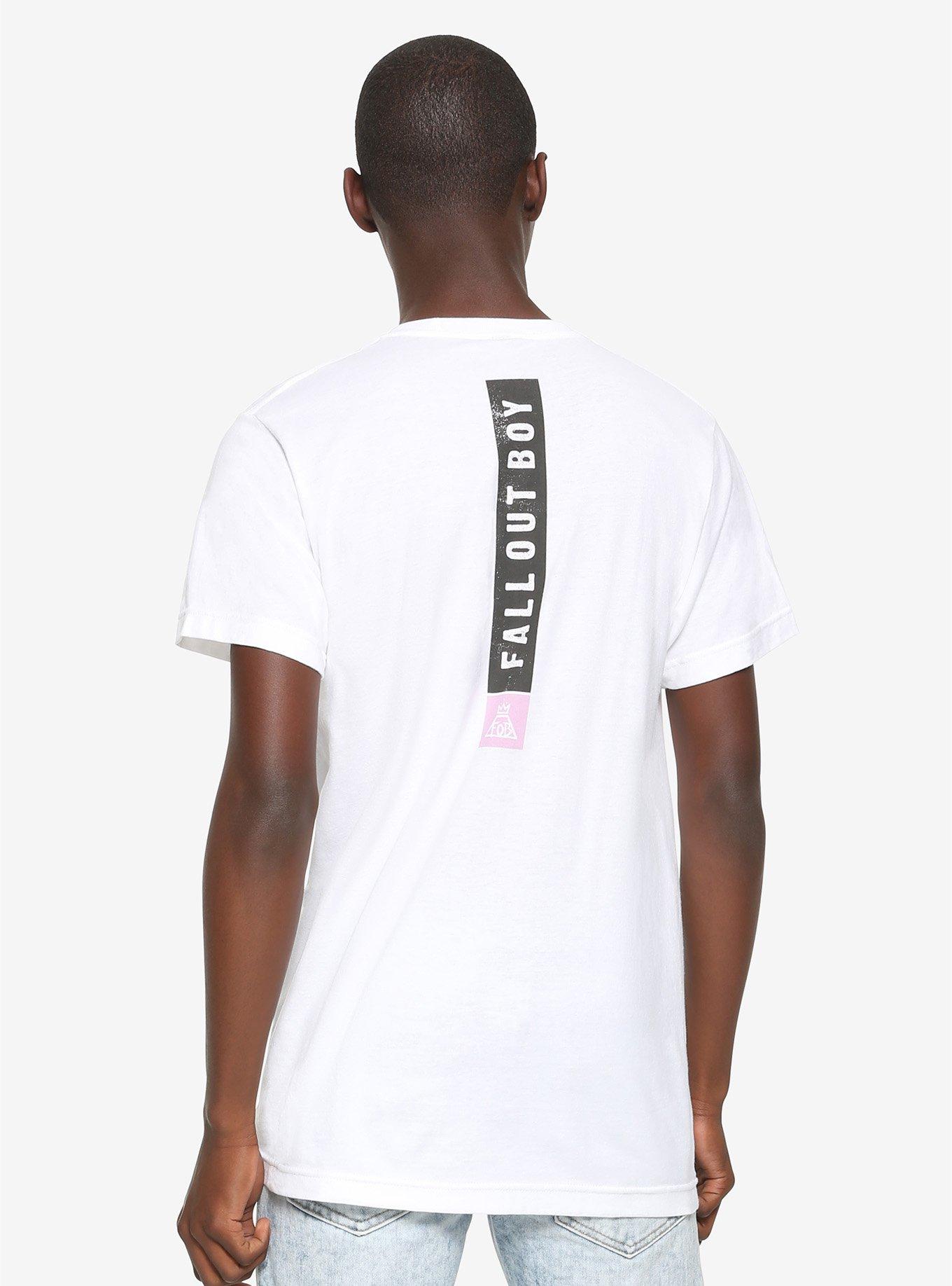 Fall Out Boy Photo Panel T-Shirt, WHITE, alternate