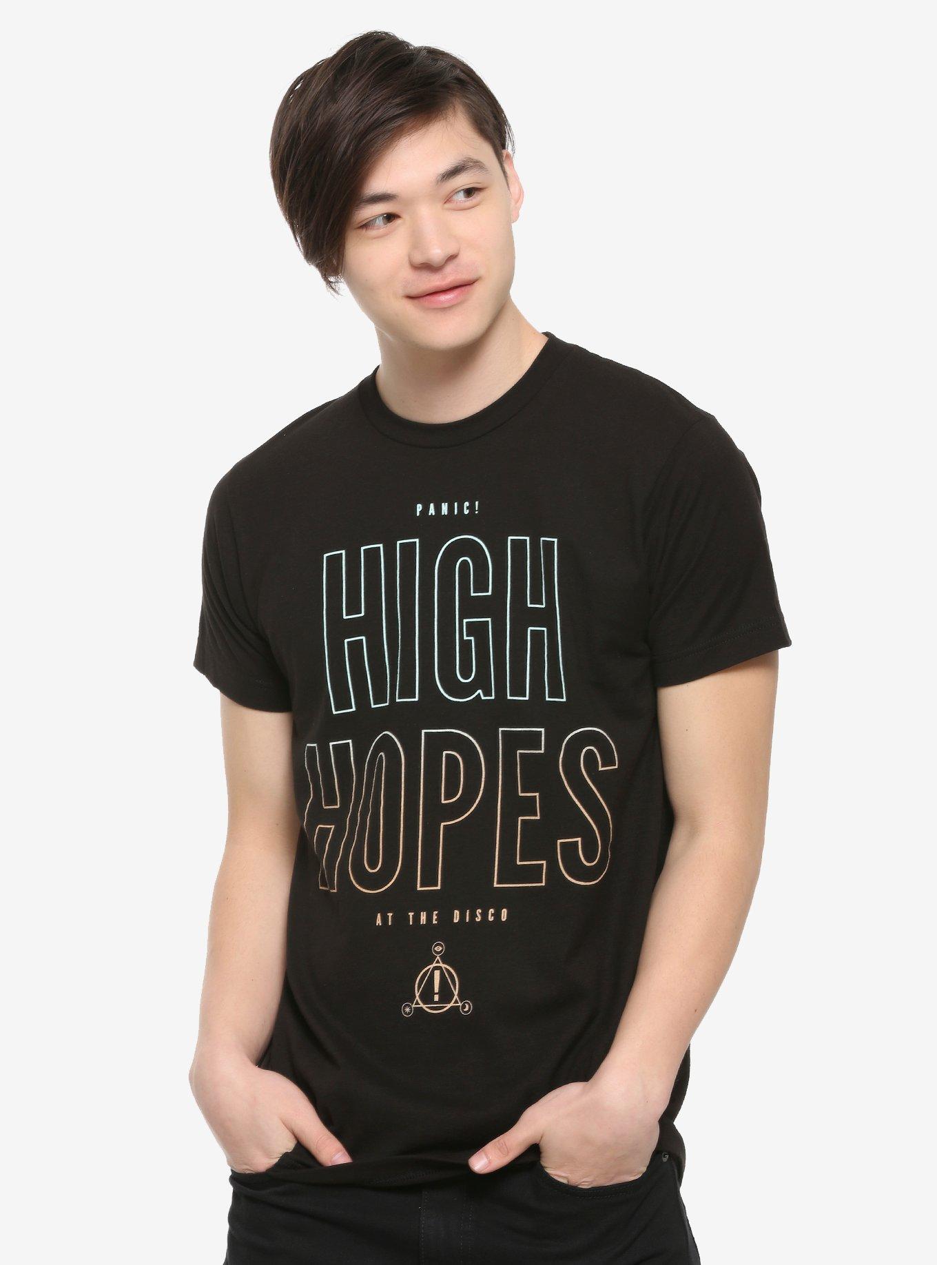 Panic! At The Disco High Hopes T-Shirt, BLACK, alternate