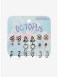 Octopus Stud Earring Set, , alternate