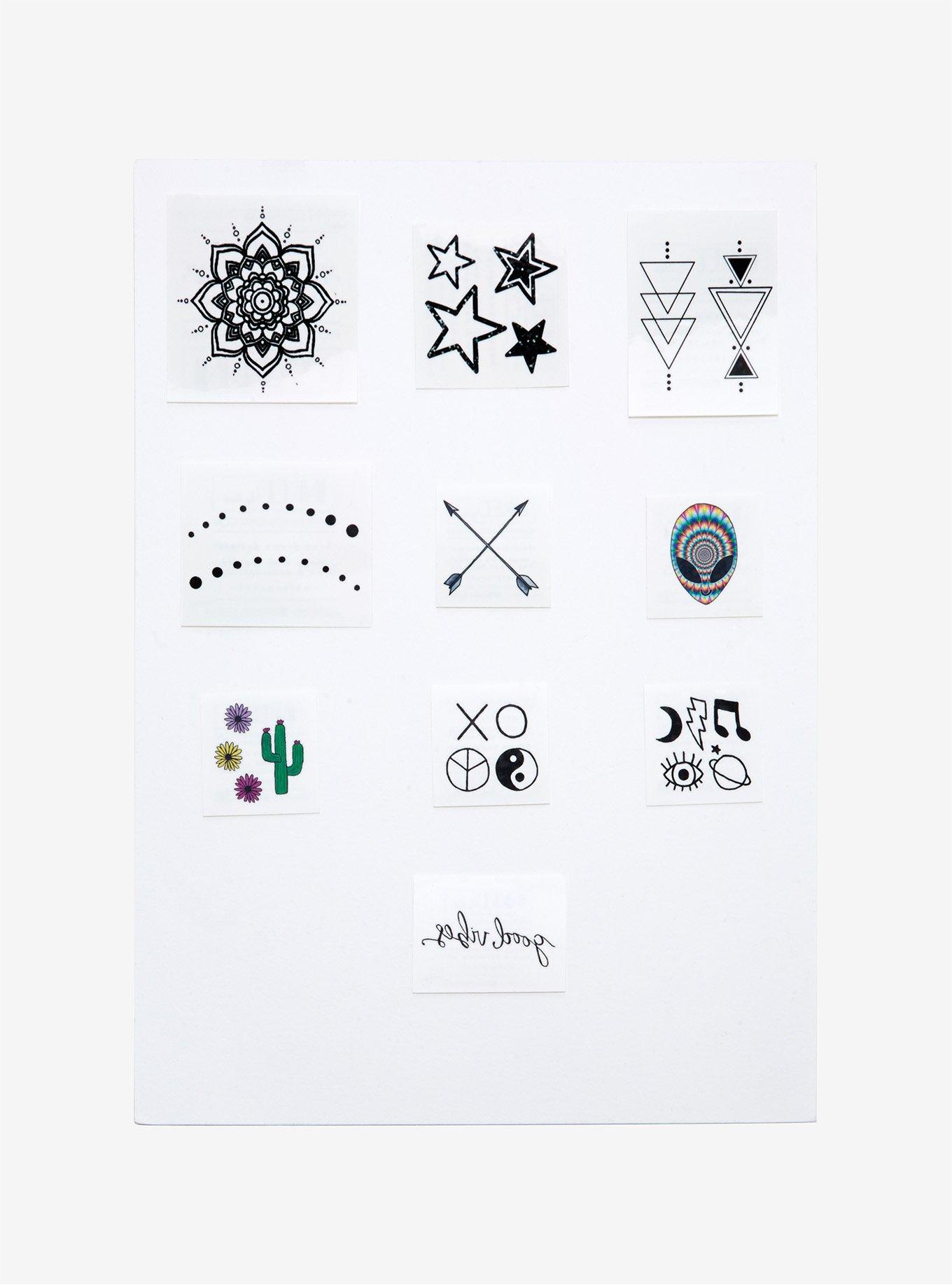 INKED By Dani Festival Inked Temporary Tattoos, , alternate