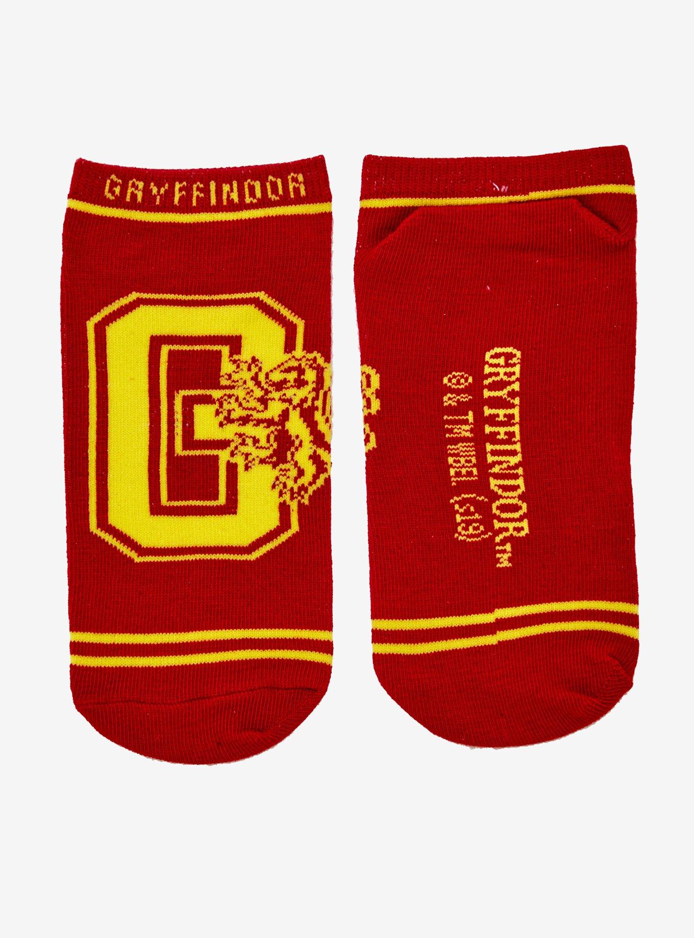 Harry Potter Gryffindor Varsity No-Show Socks, , alternate