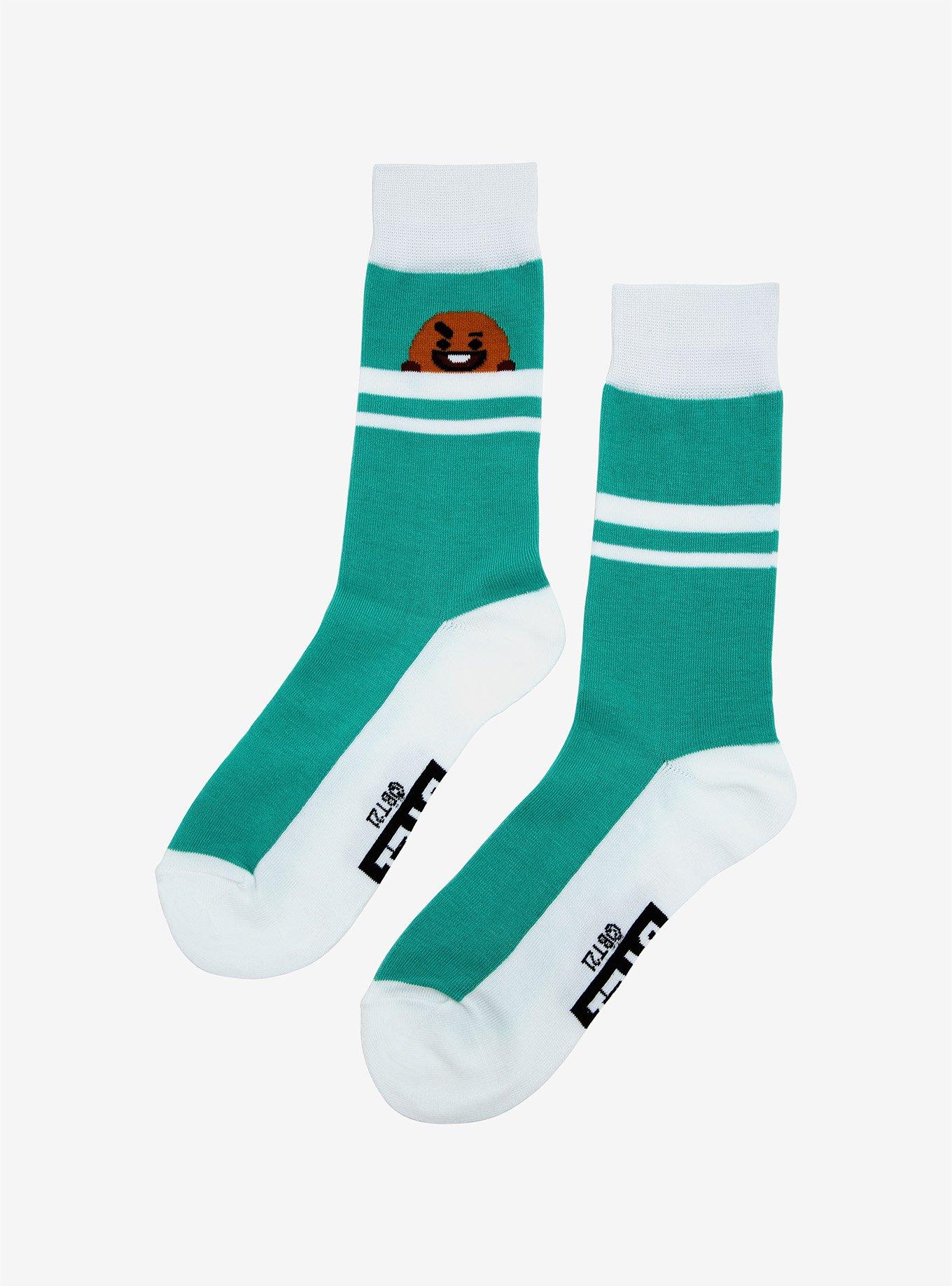 BT21 Shooky Crew Socks, , alternate