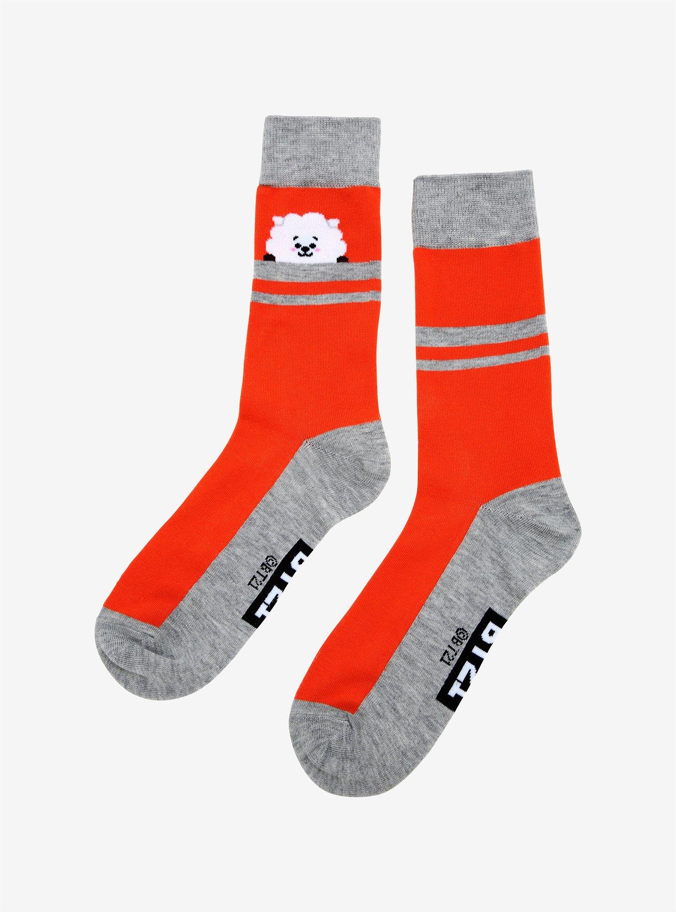 BT21 RJ Crew Socks, , alternate