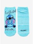 Disney Lilo & Stitch Complicated But Cute No-Show Socks, , alternate