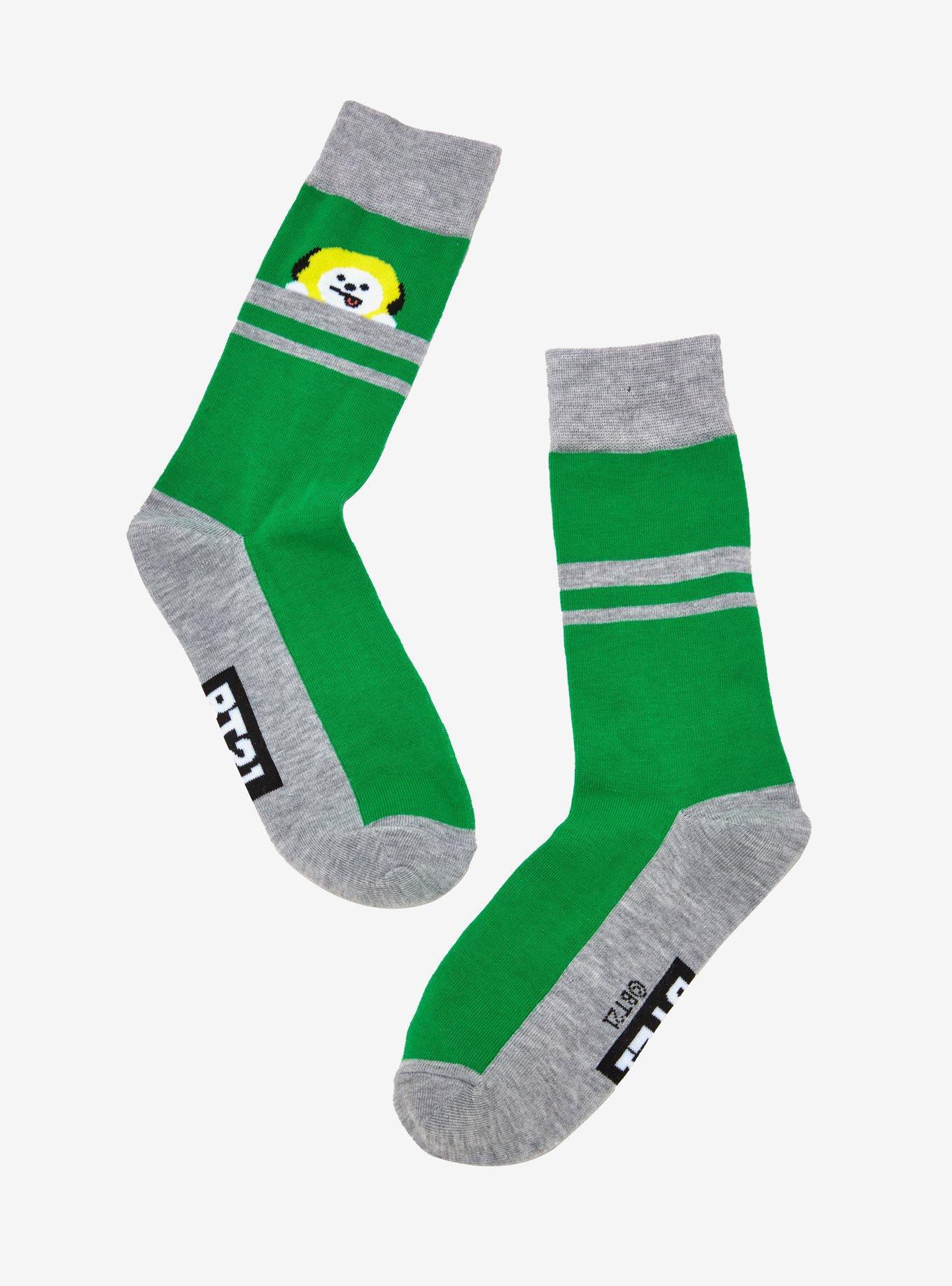 BT21 Chimmy Crew Socks, , alternate