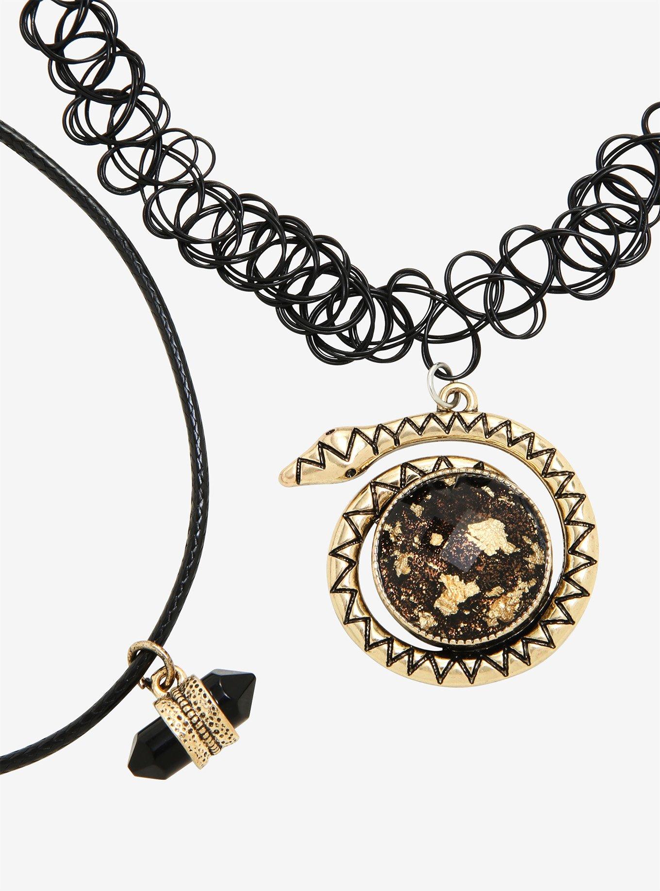 Snake Tattoo Choker Set, , alternate