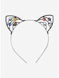 Solar System Jeweled Cat Ear Headband, , alternate