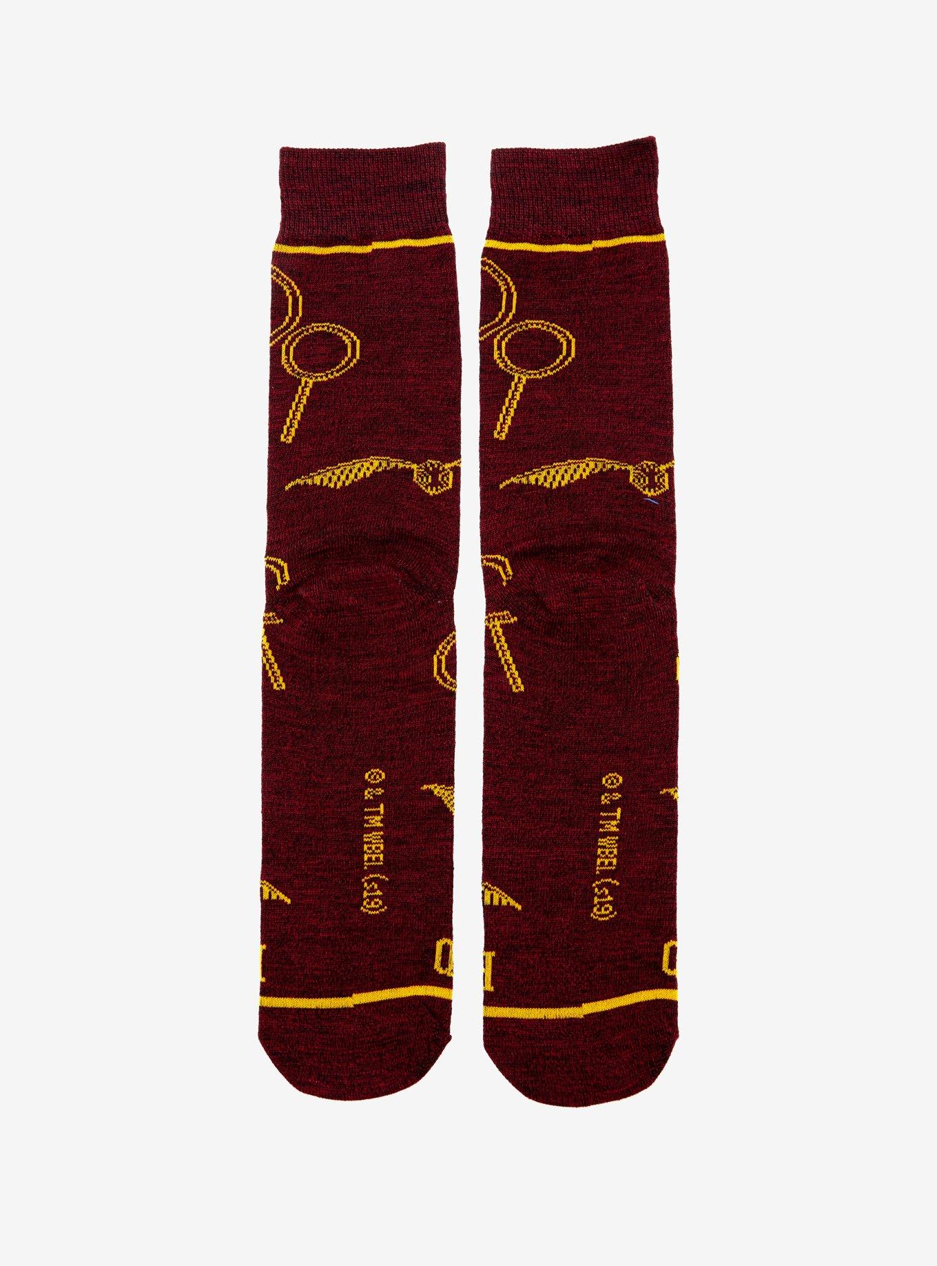 Harry Potter Quidditch Crew Socks, , alternate
