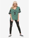 Harry Potter Slytherin Girls Athletic T-Shirt, BLACK, alternate
