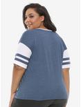 Harry Potter Ravenclaw Girls Athletic T-Shirt Plus Size, WHITE, alternate