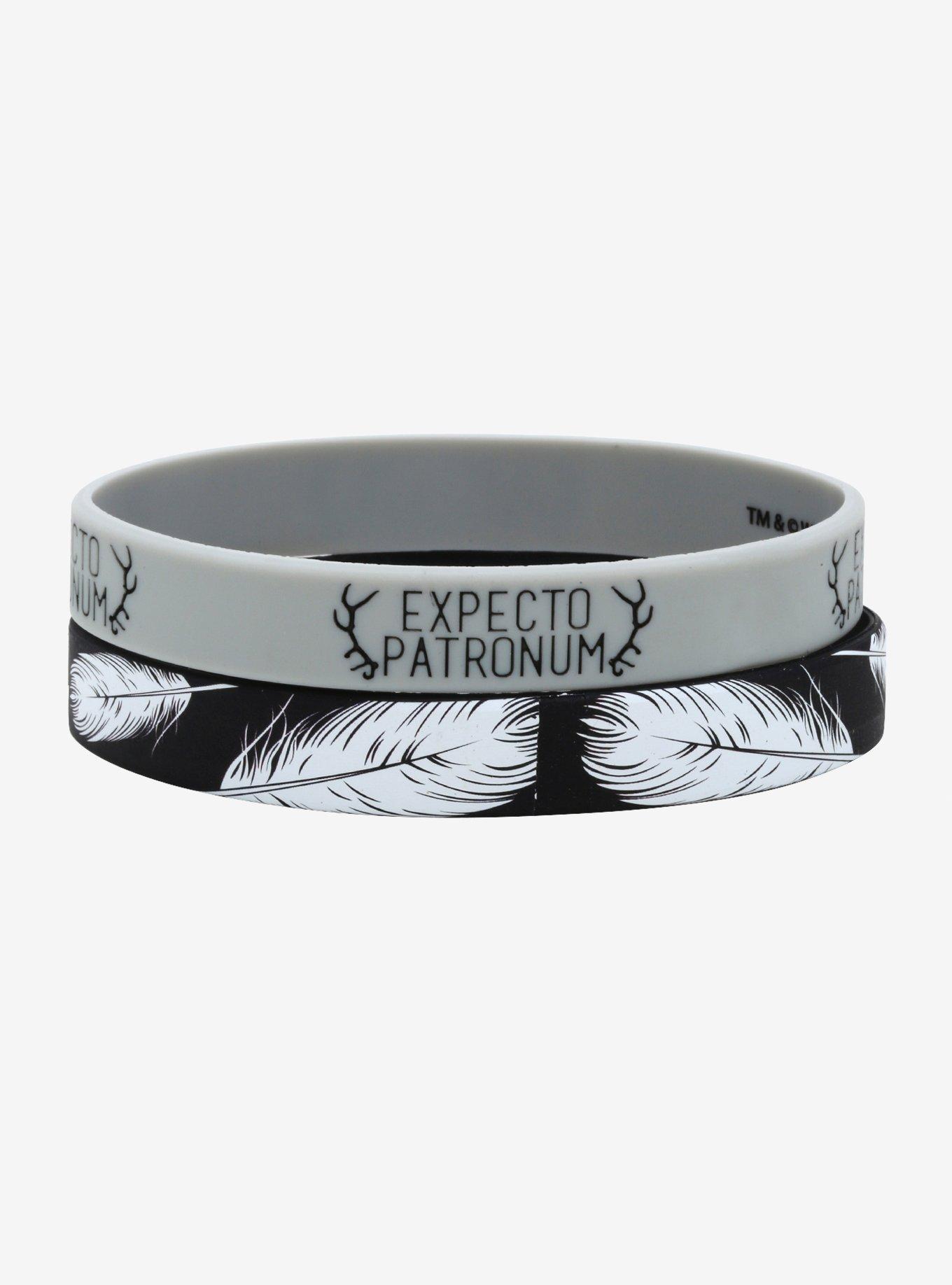 Harry Potter Spells Rubber Bracelet Set, , alternate