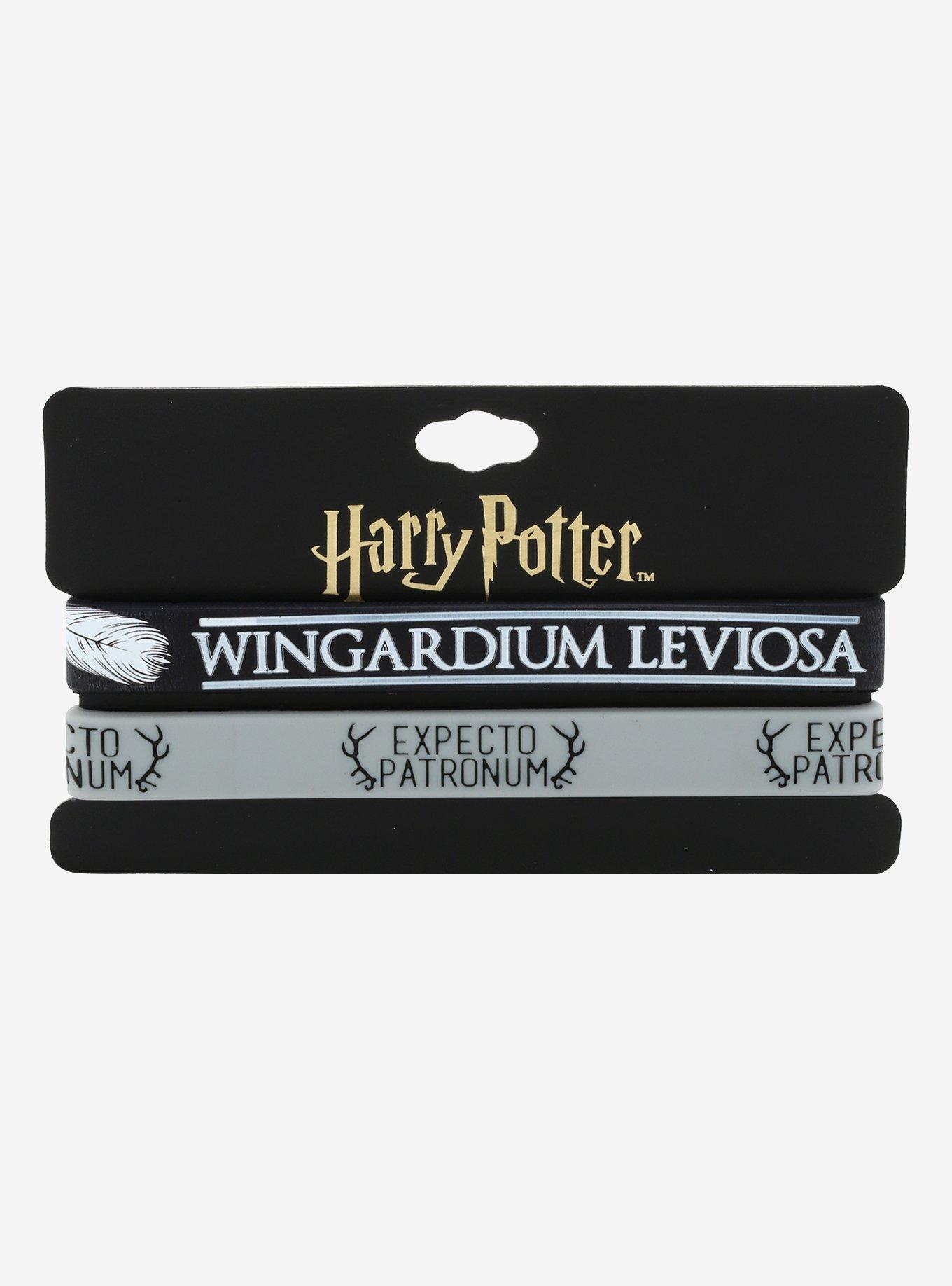 Harry Potter Spells Rubber Bracelet Set, , alternate