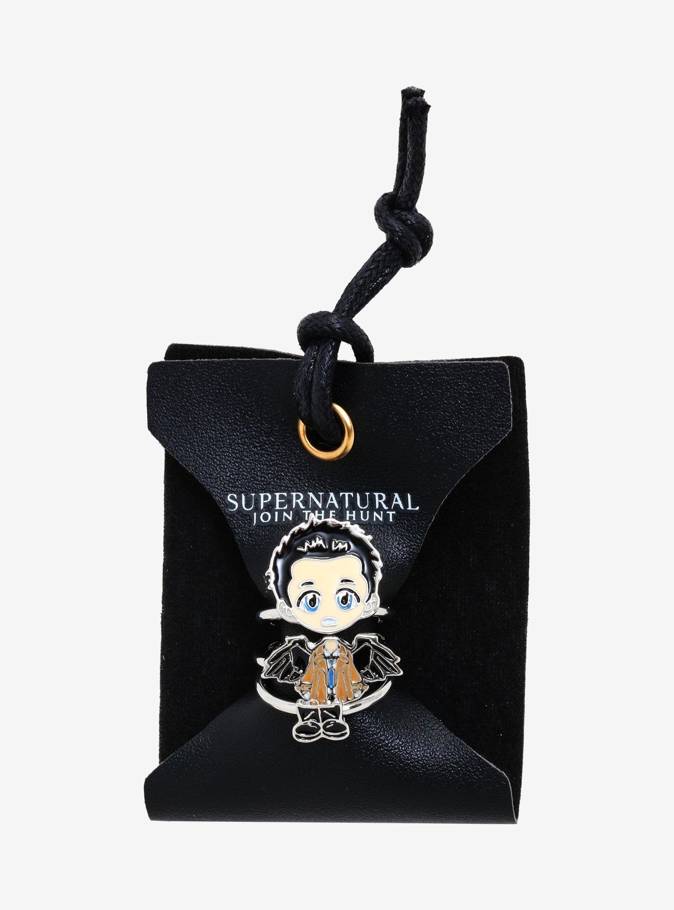 Supernatural Chibi Castiel Stacking Ring Set, , alternate