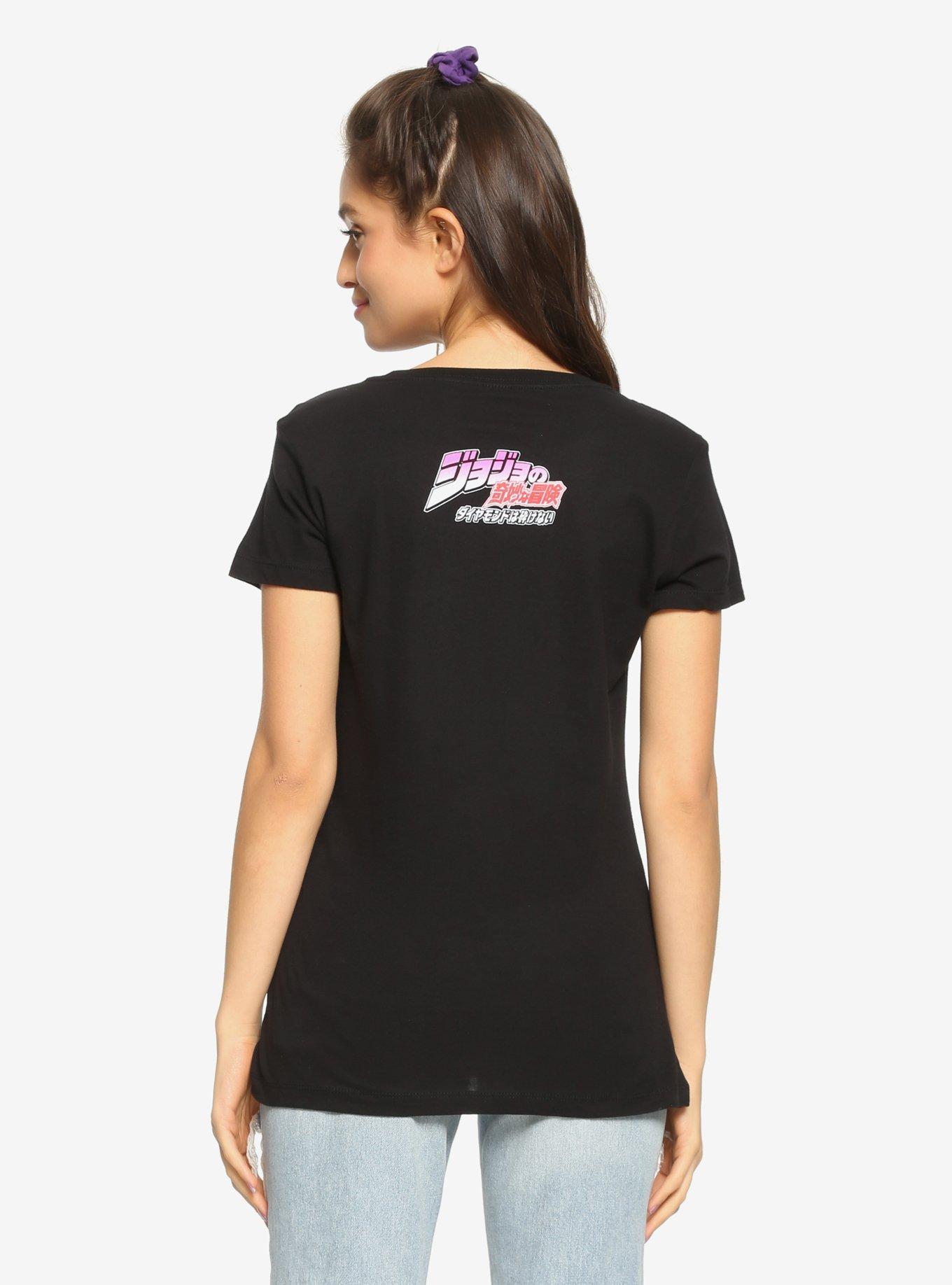 JoJo's Bizarre Adventure: Diamond Is Unbreakable Josuke & Jotaro Girls T-Shirt, MULTI, alternate