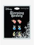 Disney Sleeping Beauty Fairies Stud Earring Set, , alternate