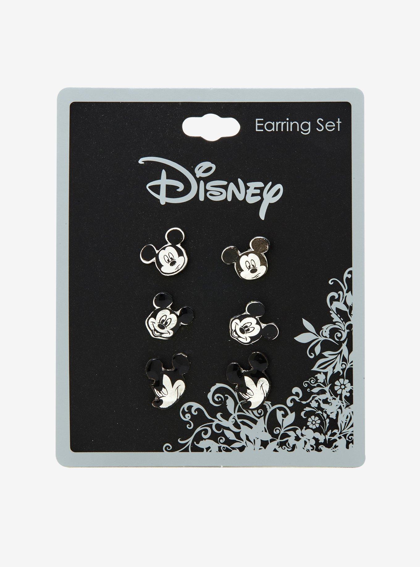 Disney Mickey Mouse Expressions Earring Set, , alternate