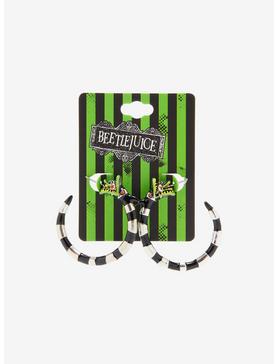 Beetlejuice Sandworm Hoop Earrings, , hi-res
