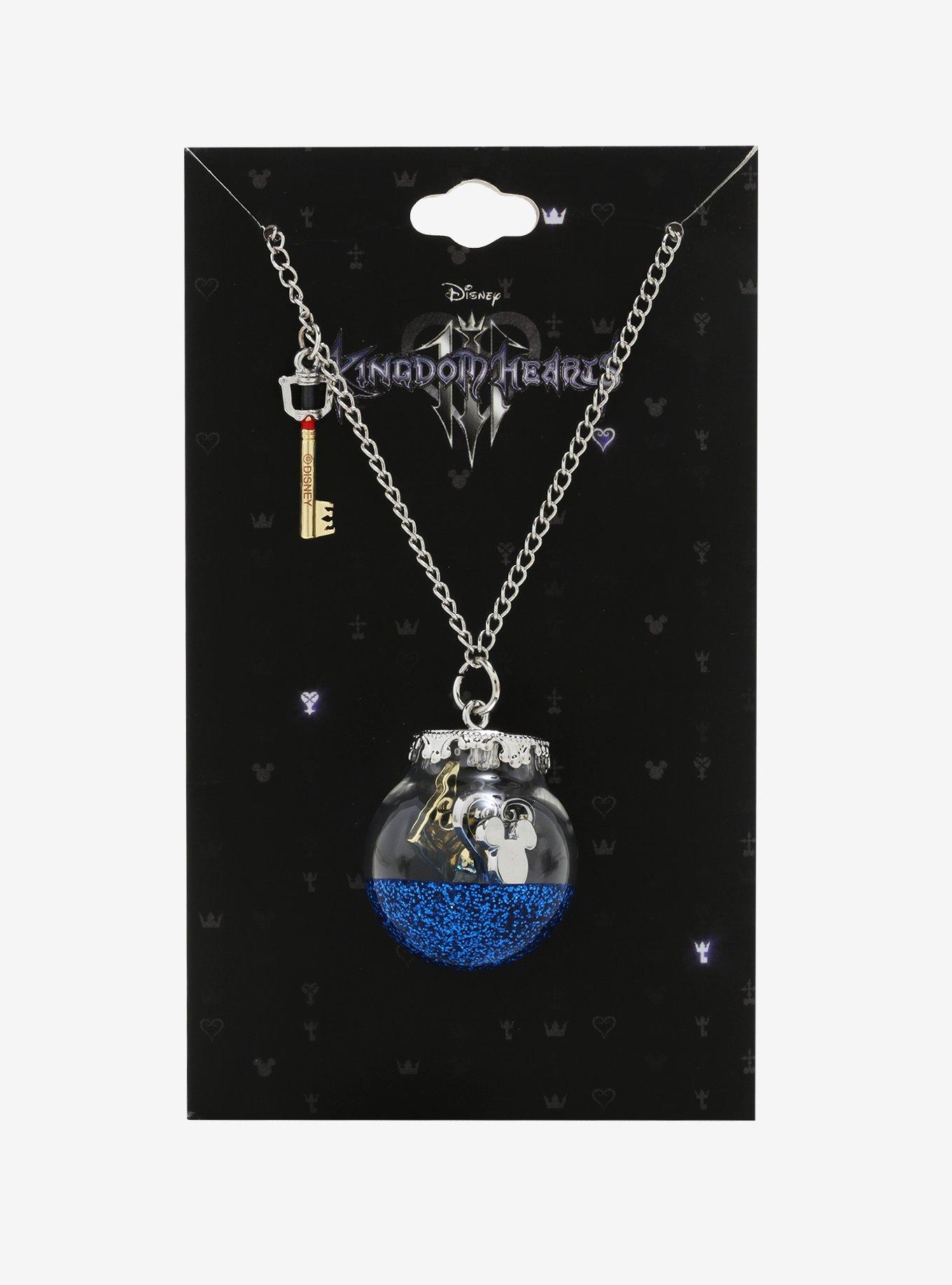 Disney Kingdom Hearts III Icon Orb Charm Necklace, , alternate