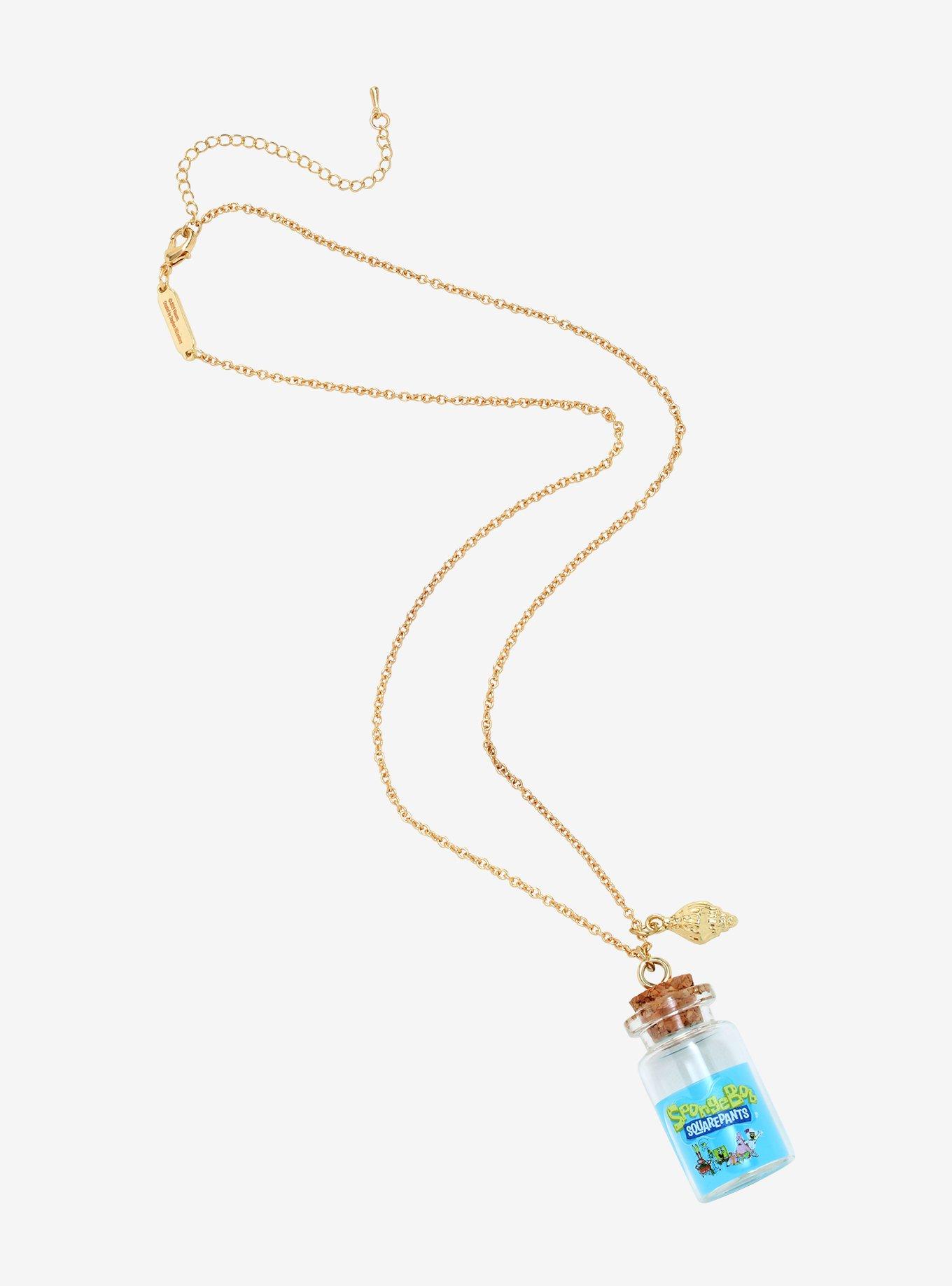 SpongeBob SquarePants Ocean Bottle Necklace, , alternate