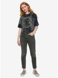 Harry Potter Horcrux Wheel Girls Crop T-Shirt, GREY, alternate