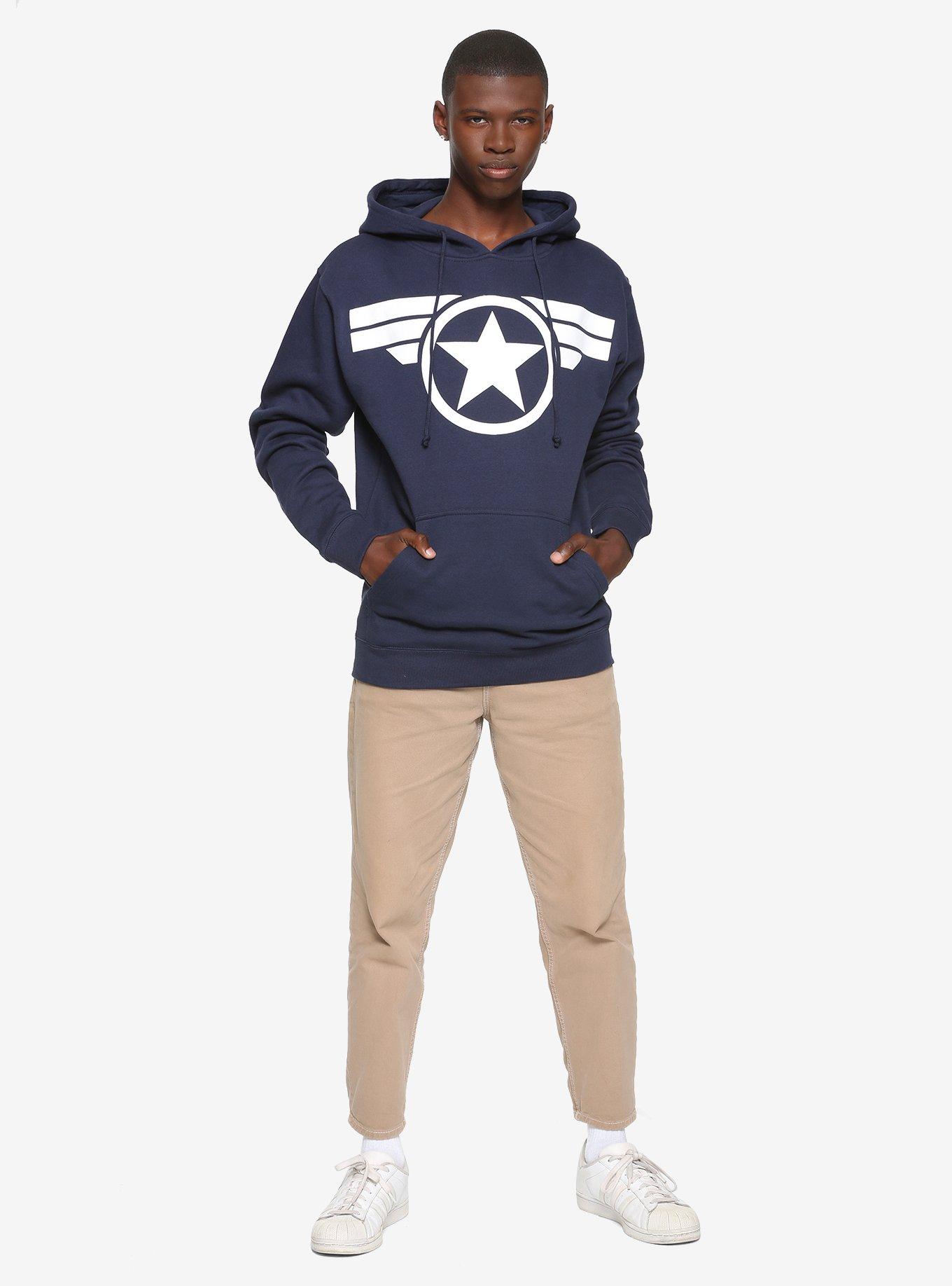 Marvel Captain America Steve Rogers Super Soldier Hoodie, , alternate