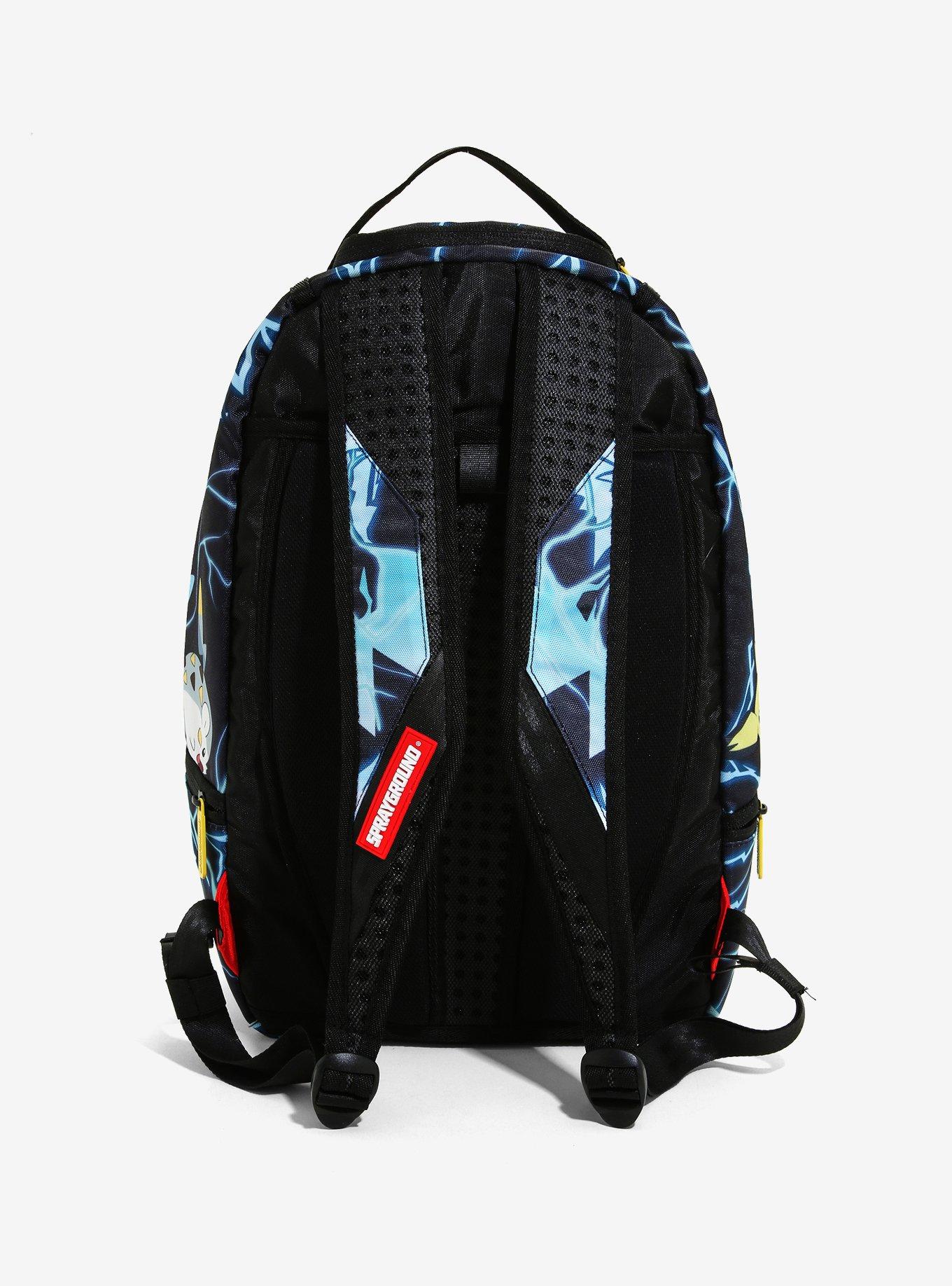 Sprayground Pokemon Pikachu Electric Shark Built-Up Backpack, , alternate