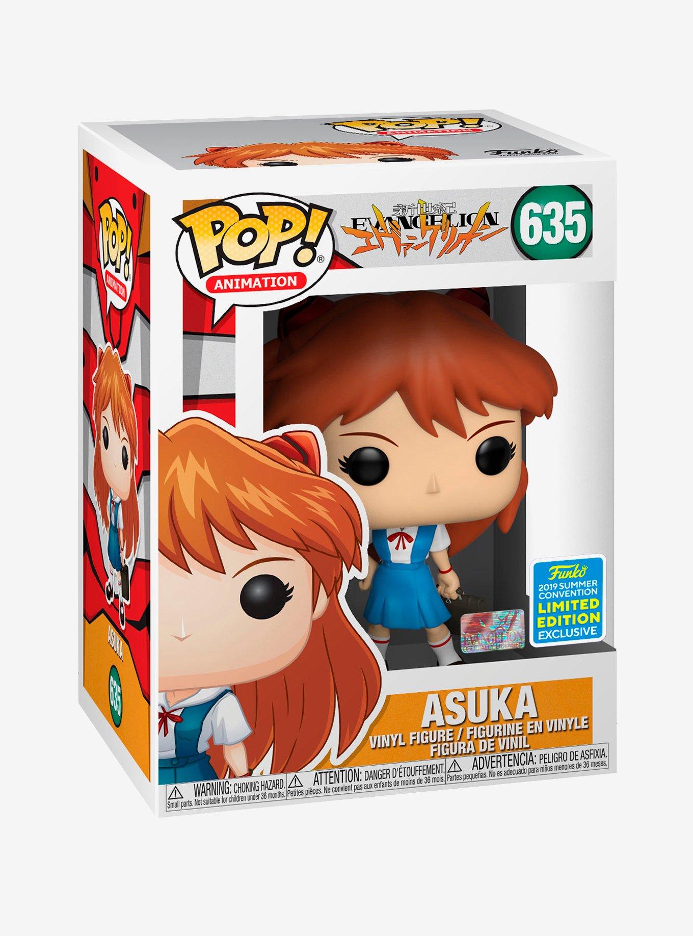 Funko Neon Genesis Evangelion Pop! Animation Asuka Vinyl Figure Summer Convention Exclusive, , alternate