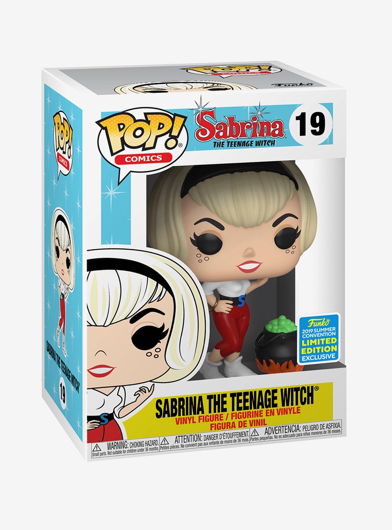 Funko Sabrina The Teenage Witch Pop! Comics Sabrina With Cauldron Vinyl Figure Summer Convention Exclusive, , alternate