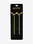 Harry Potter Golden Snitch Hair Sticks - BoxLunch Exclusive, , alternate