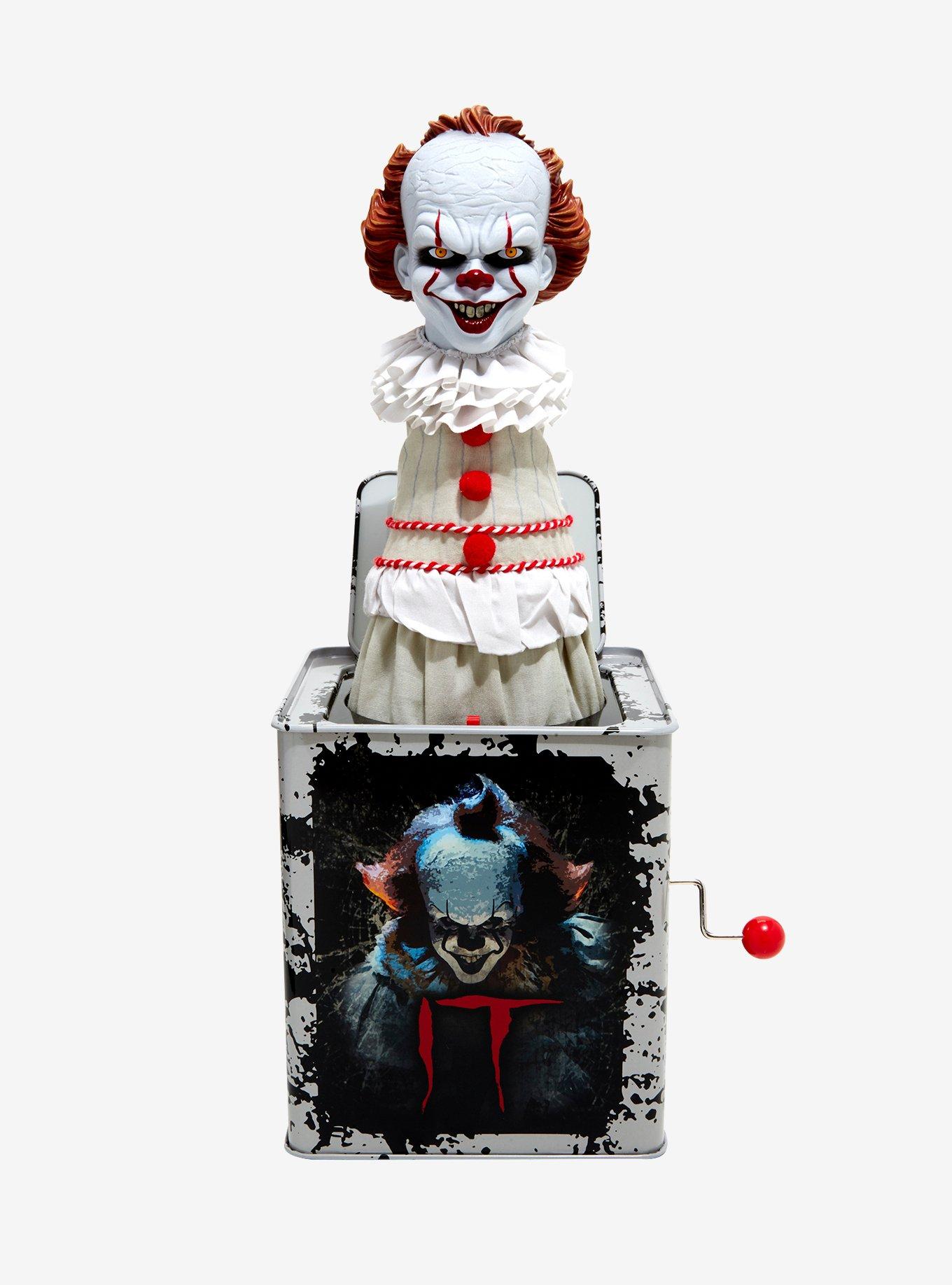 Mezco Burst-A-Box I Pennywise Collectible Jack-In-The-Box, , alternate