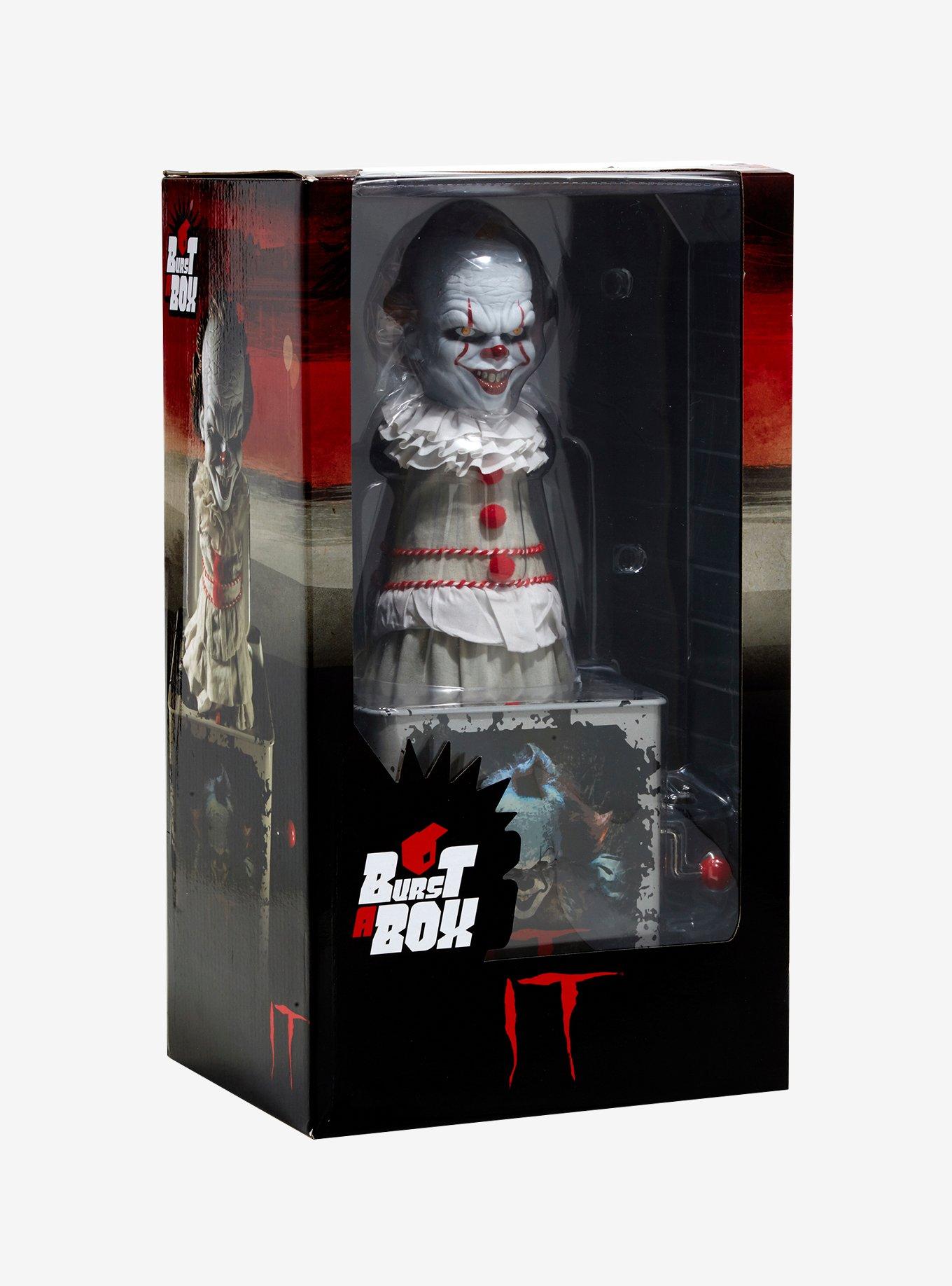 Mezco Burst-A-Box I Pennywise Collectible Jack-In-The-Box, , alternate