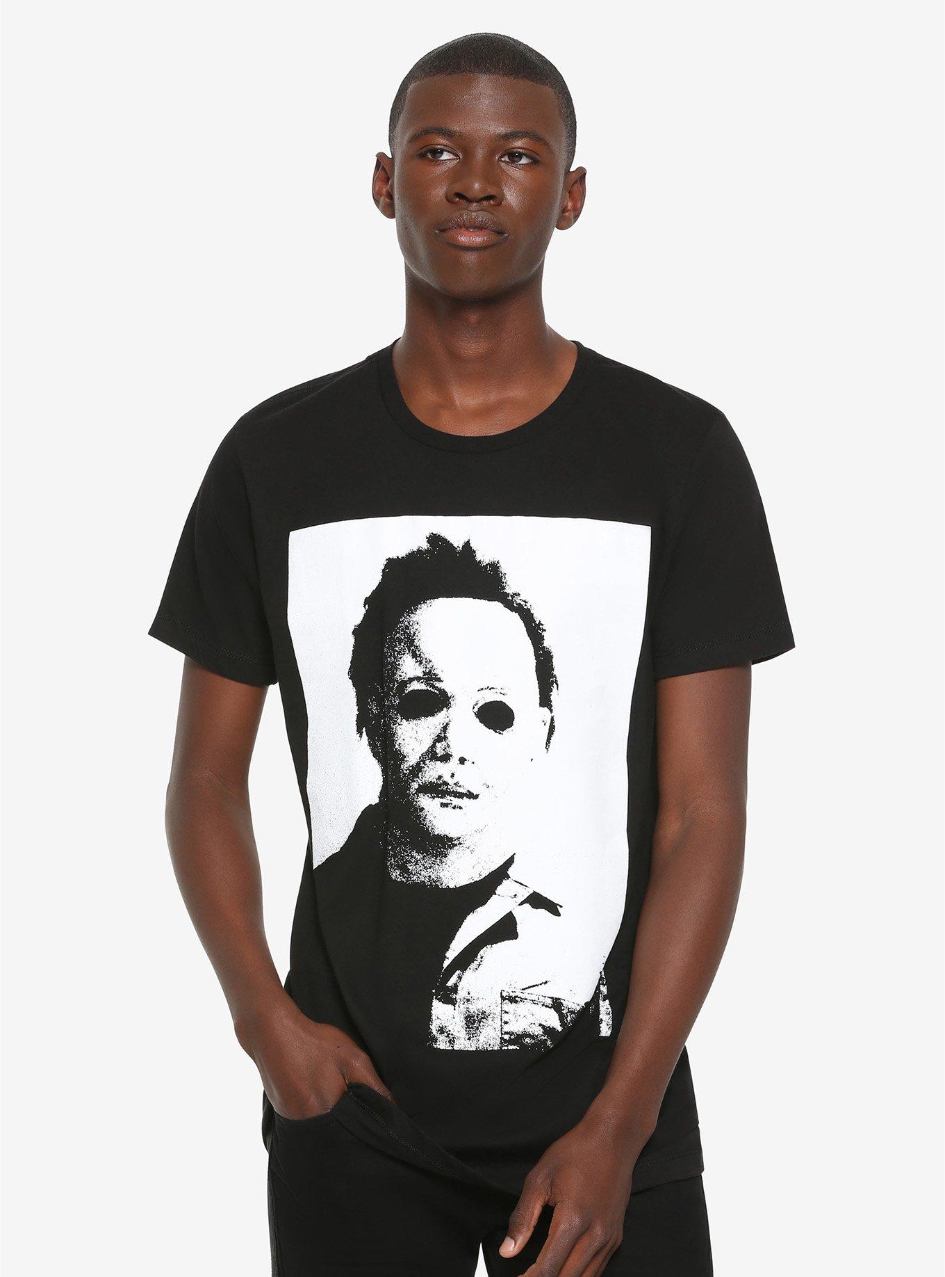 Halloween: The Curse of Michael Myers Portrait T-Shirt, WHITE, alternate