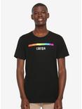 LGBTQIA Rainbow Bar T-Shirt, MULTI, alternate