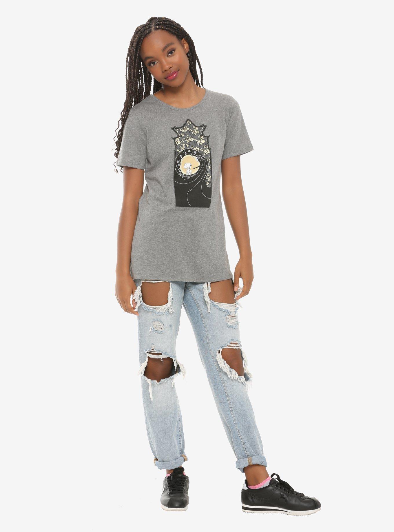 Her Universe Studio Ghibli Spirited Away An Offer Girls T-Shirt, MULTI, alternate