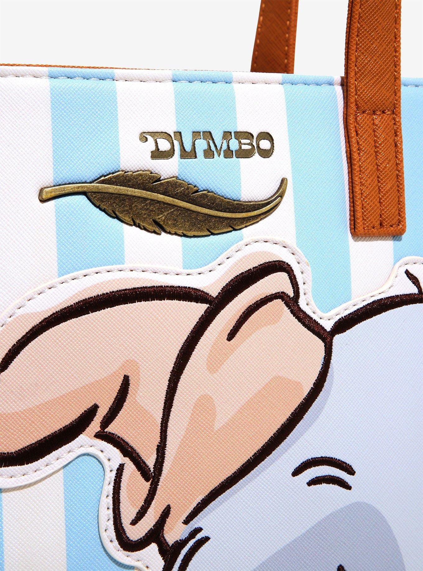 Loungefly Disney Dumbo Striped Tote Bag, , alternate