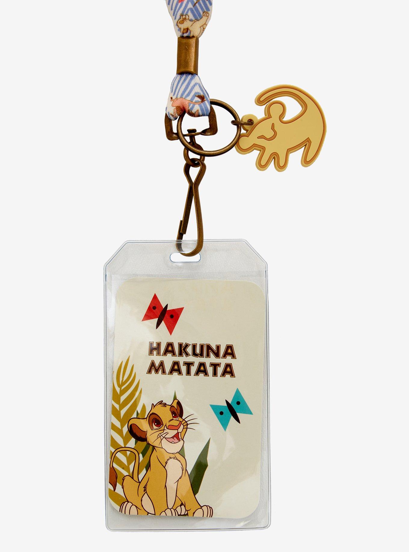 Loungefly Disney The Lion King Hakuna Matata Lanyard, , alternate