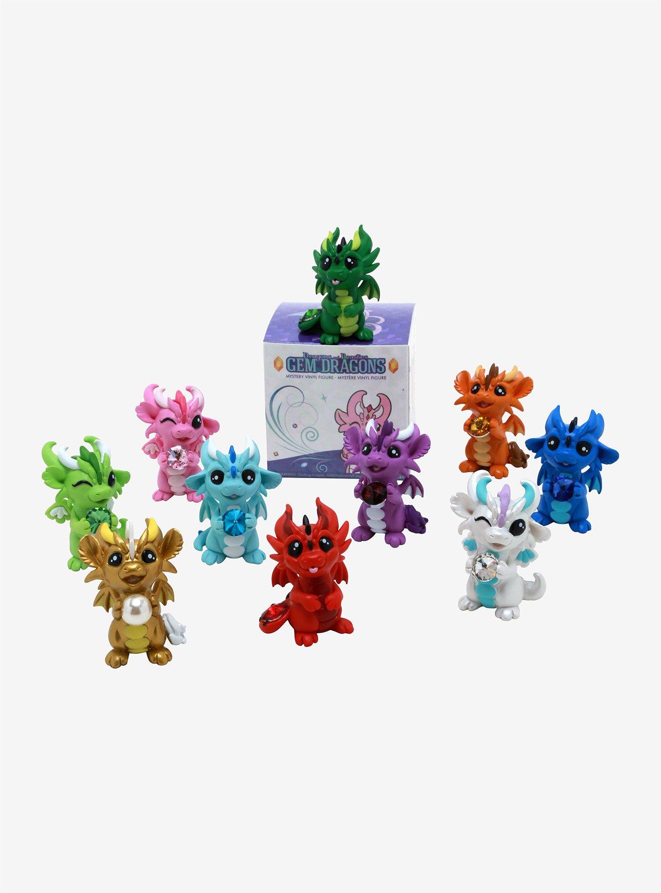 Dragons And Beasties Gem Dragon Blind Box Vinyl Figure, , alternate