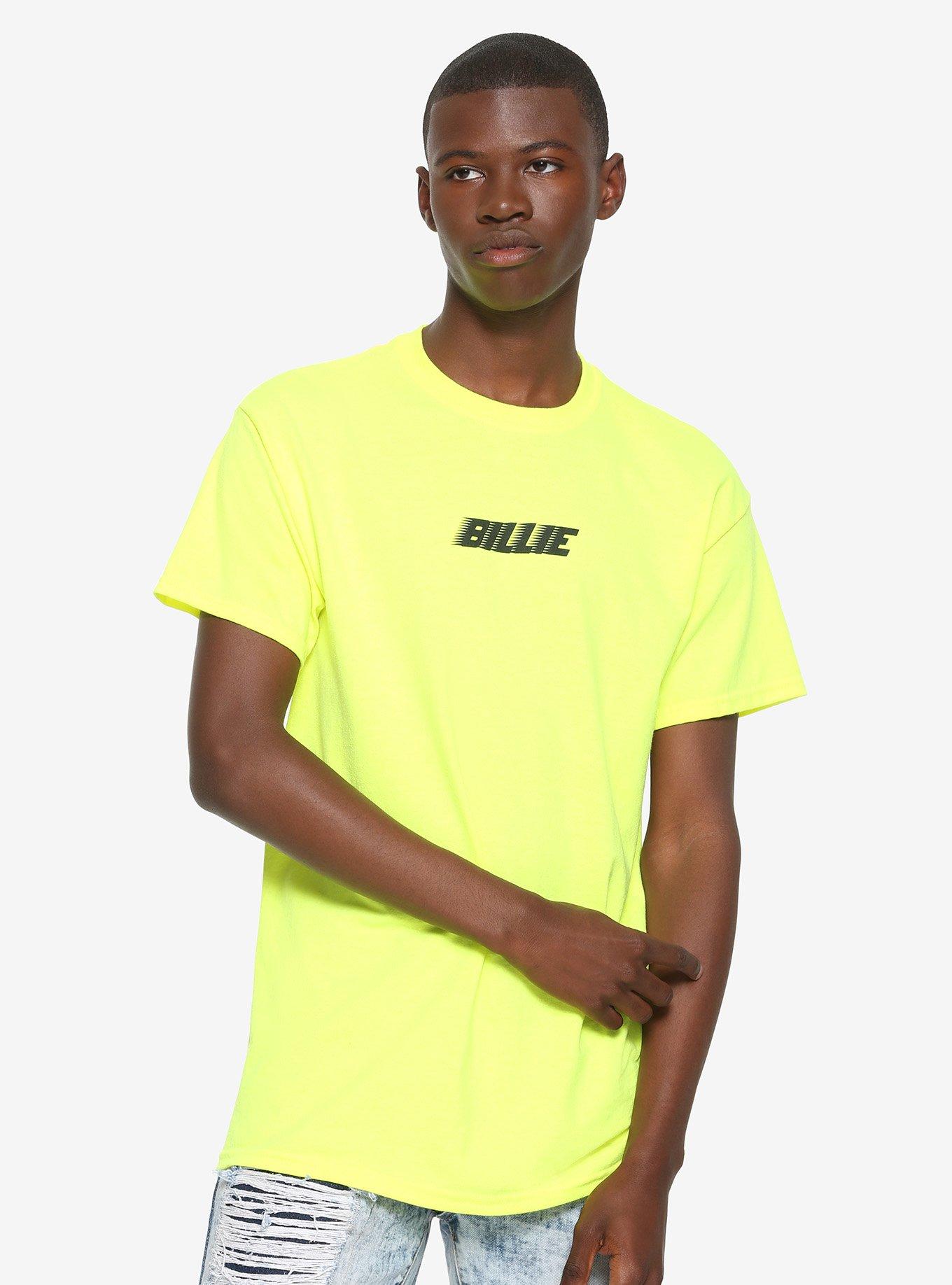 Billie Eilish Racing Logo T-Shirt, YELLOW, alternate