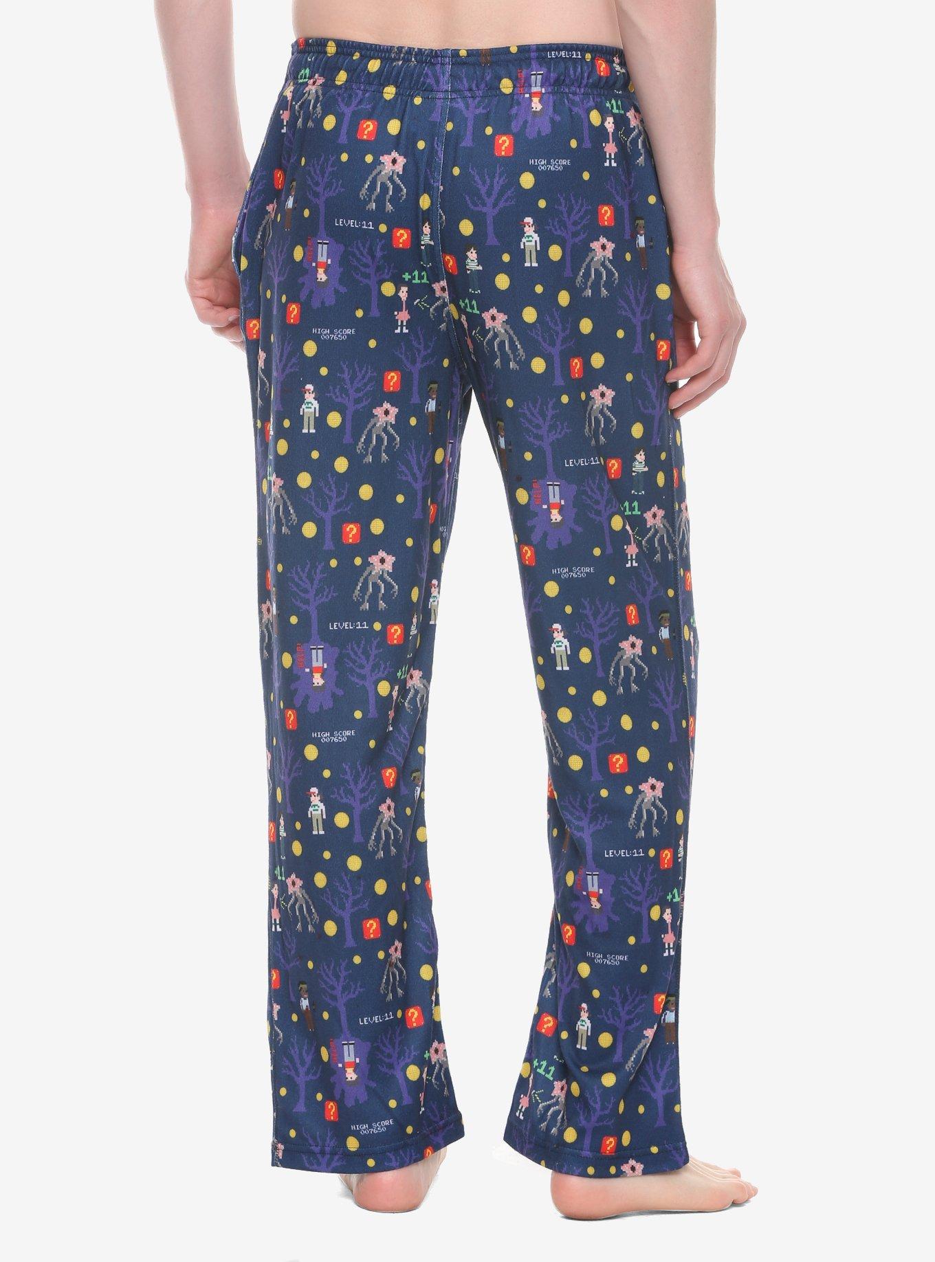 Stranger Things Pixelated Sleep Pants - BoxLunch Exclusive, , alternate