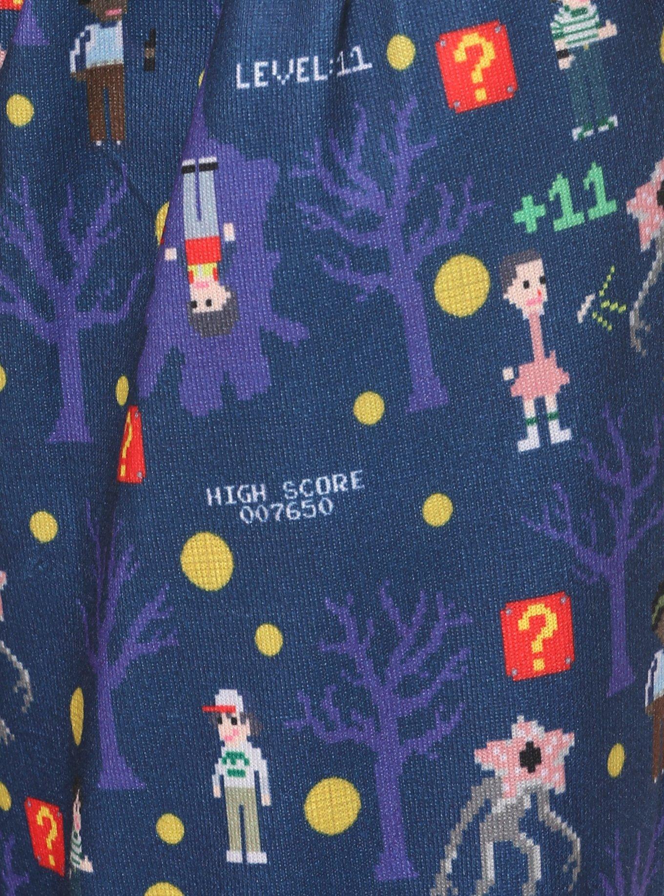 Stranger Things Pixelated Sleep Pants - BoxLunch Exclusive, , alternate