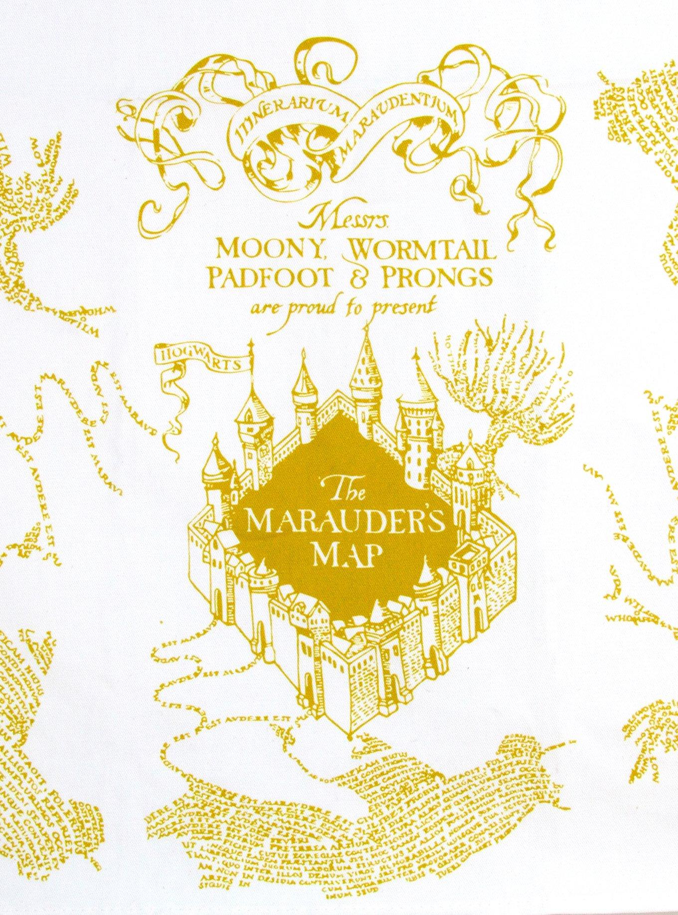 Harry Potter Marauder's Map Dish Towel Set, , alternate