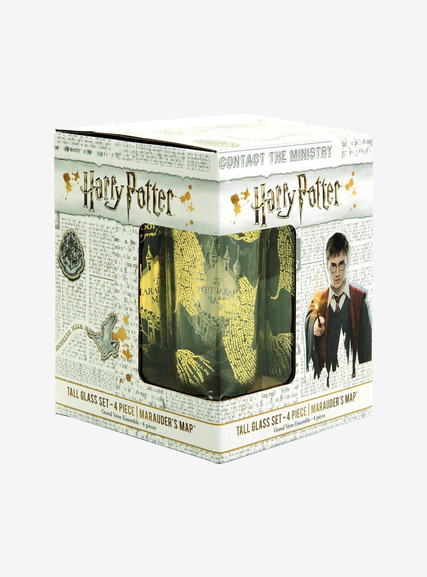 Harry Potter Marauder's Map Tall Glass Set, , alternate