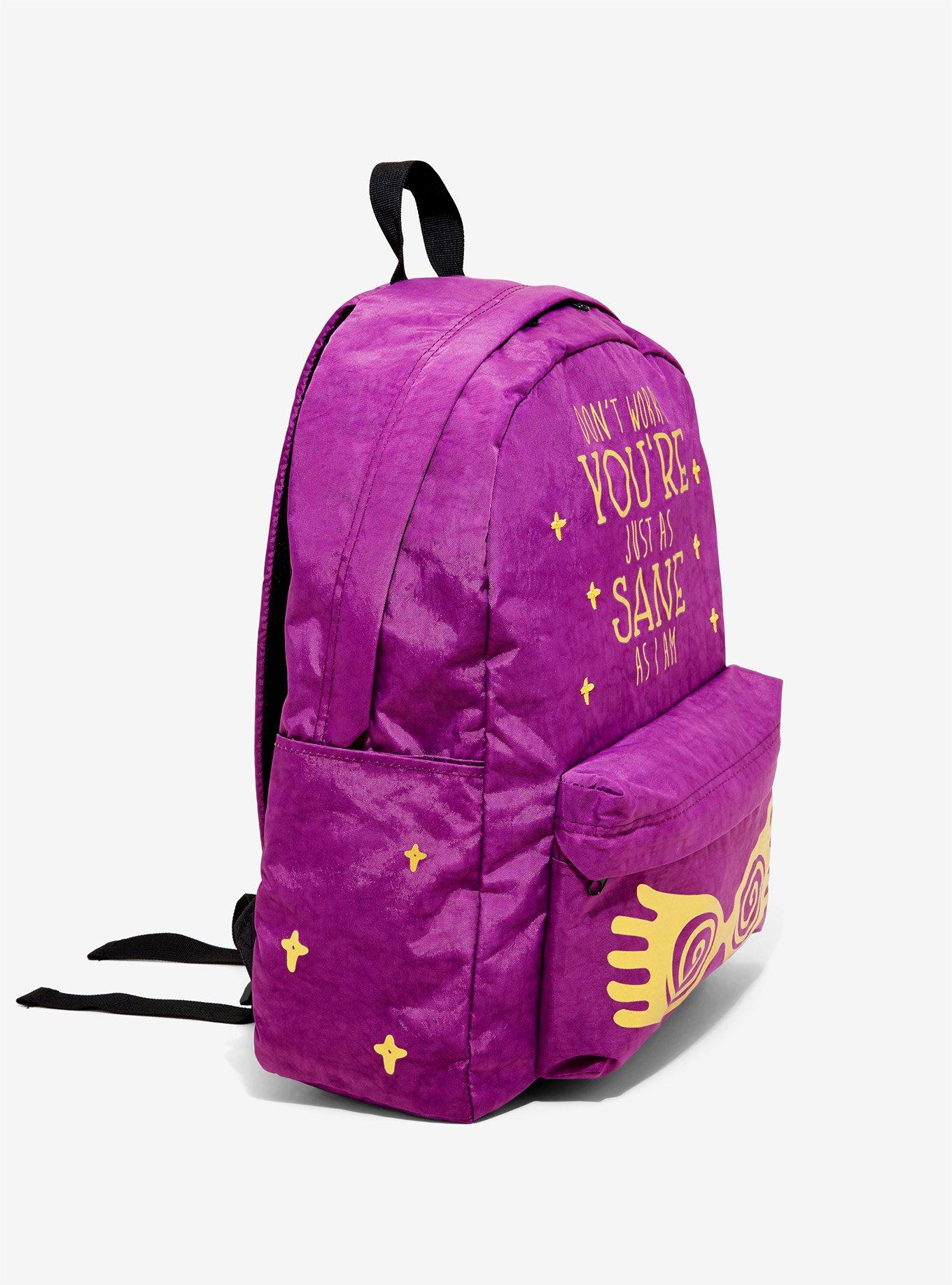 Harry Potter Luna Lovegood Sane As I Am Backpack, , alternate