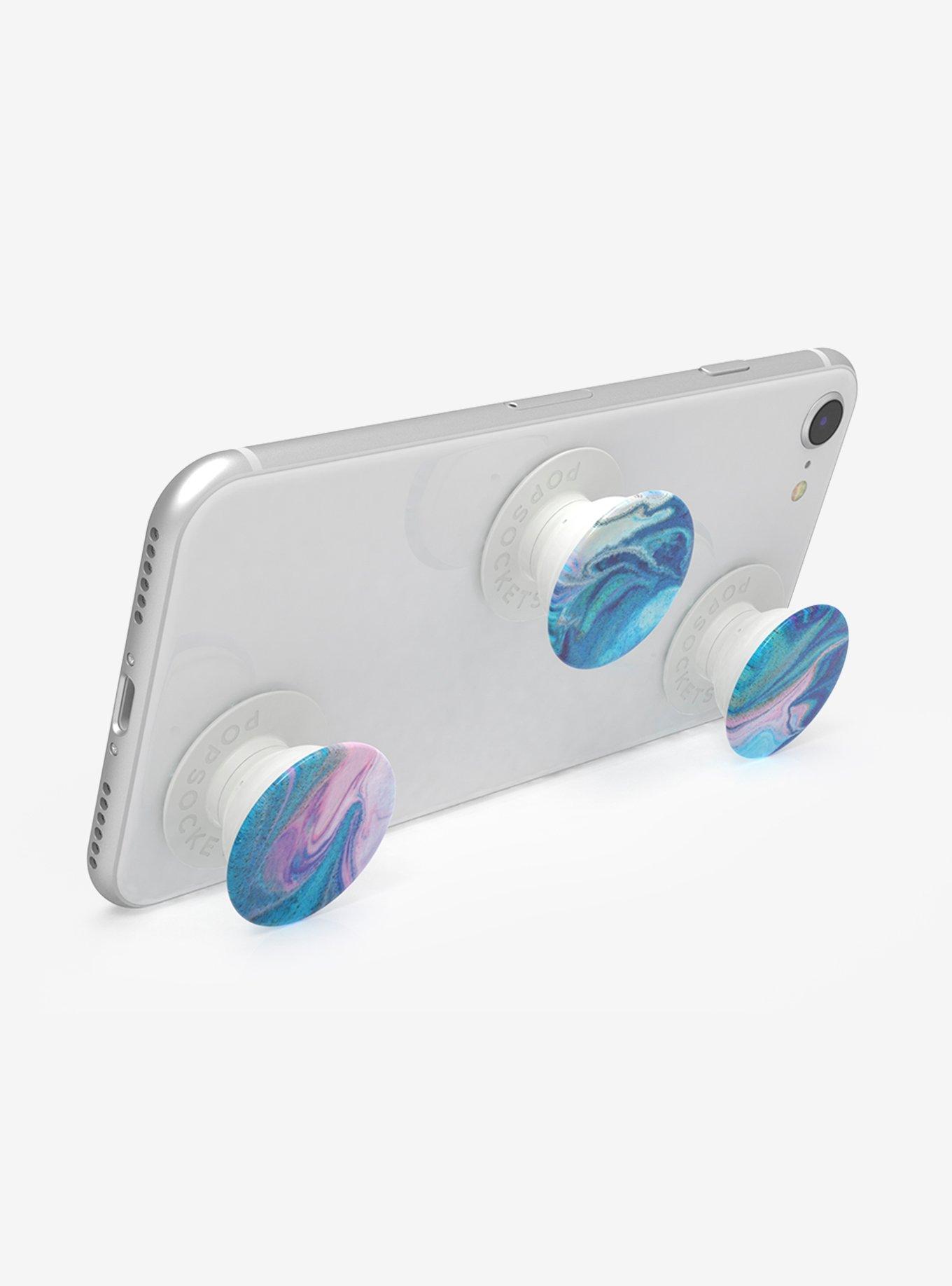 PopSockets Pop Minis Blue Swirl Phone Grip & Stand 3 Pack, , alternate - view 3