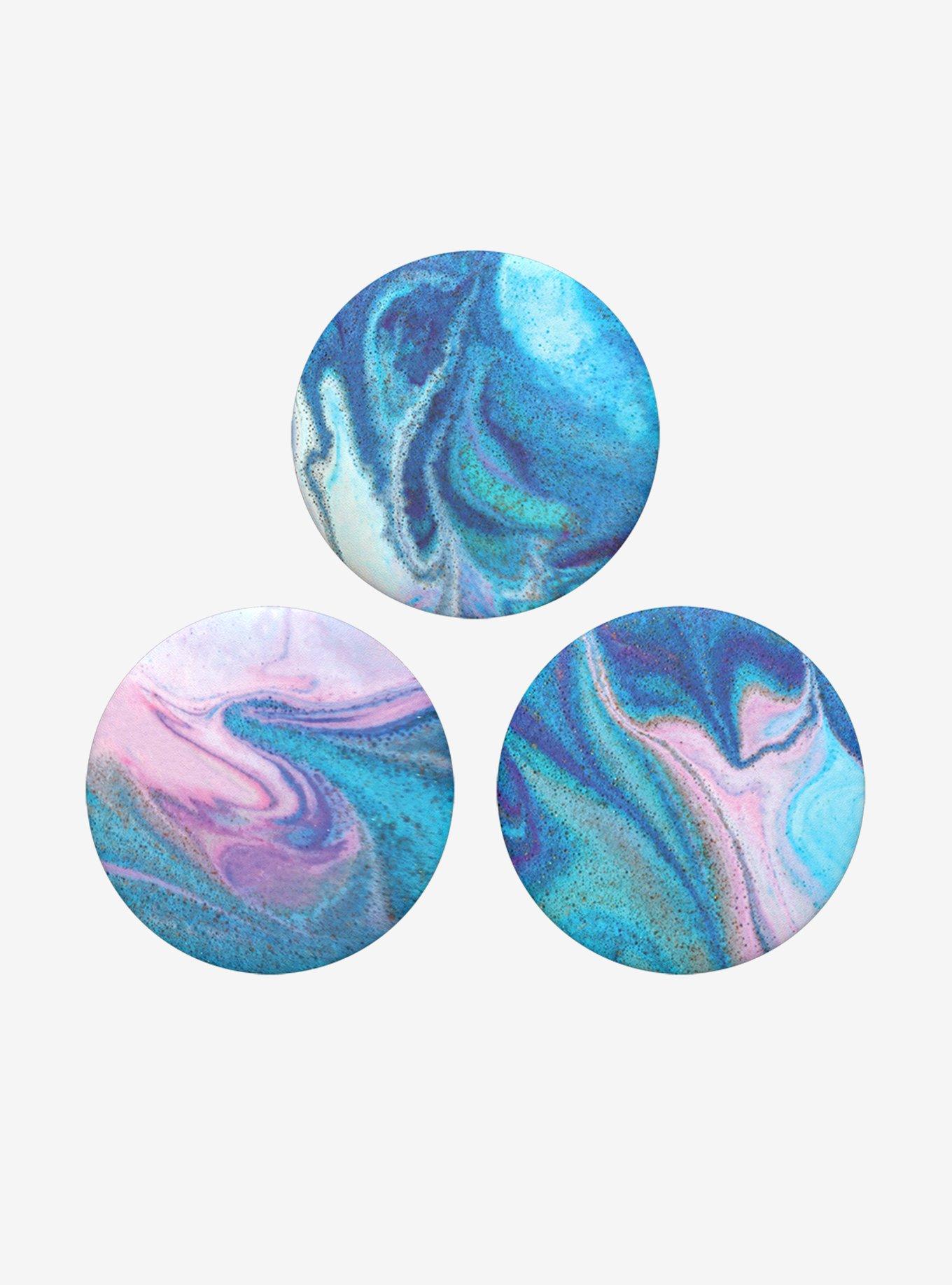 PopSockets Pop Minis Blue Swirl Phone Grip & Stand 3 Pack, , alternate - view 4