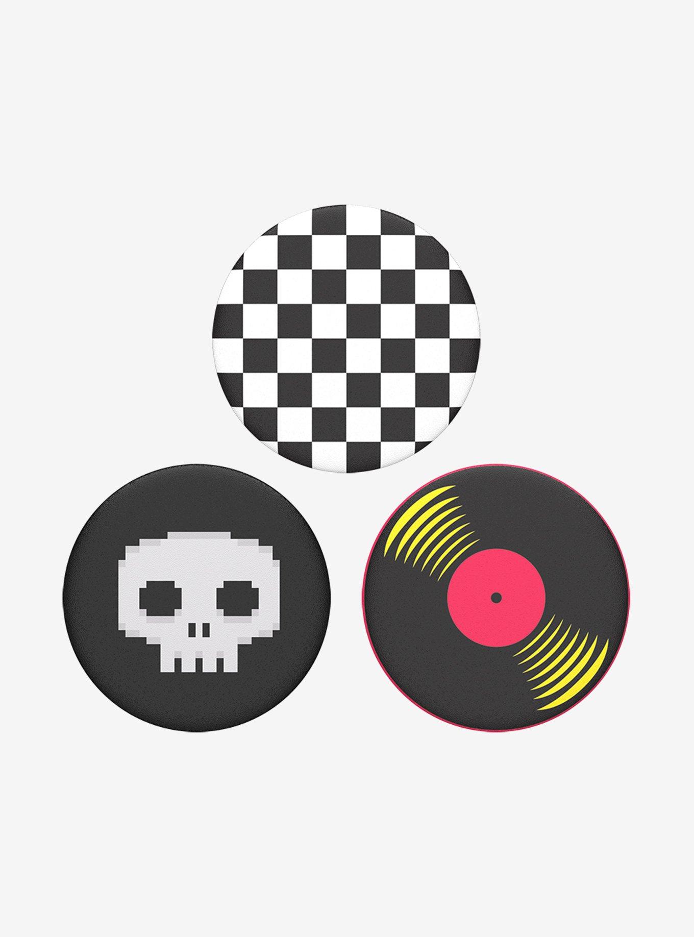 PopSockets Pop Minis Punk Phone Grip & Stand 3 Pack, , alternate