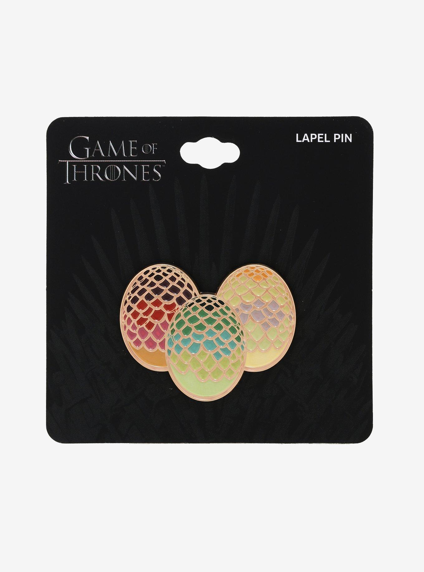 Game Of Throne Dragon Eggs Enamel Pin, , alternate