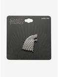Game Of Thrones House Stark Sigil Enamel Pin, , alternate
