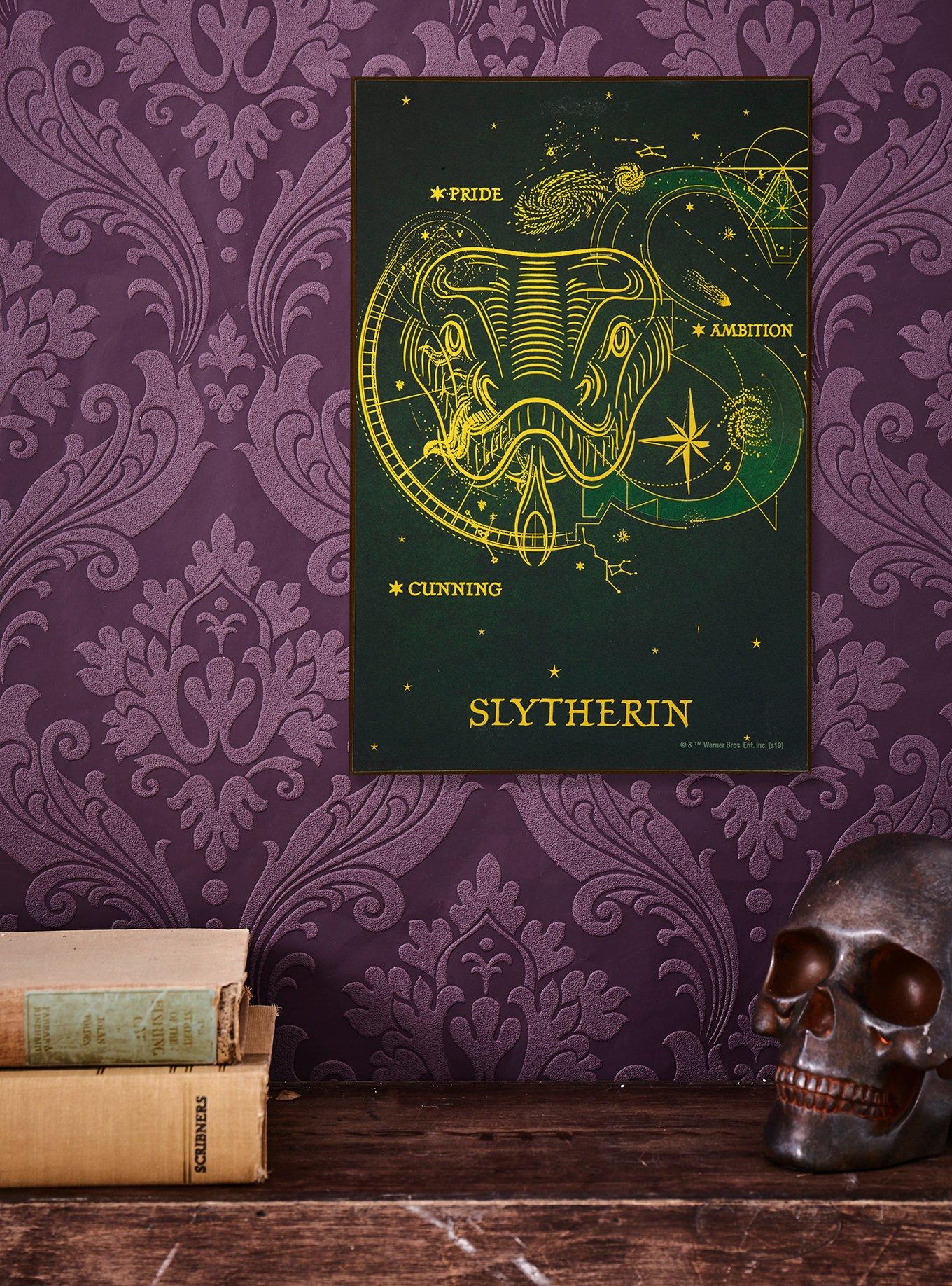 Harry Potter Slytherin Constellation Wood Wall Art, , alternate