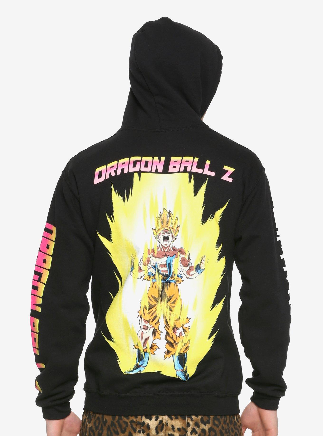 Dragon ball z shop hoodie hot topic